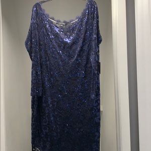 Beautiful navy Sequin dress